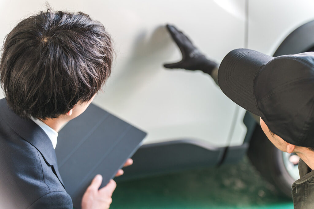 デントリペアの可否をプロが見極める基準のイメージ