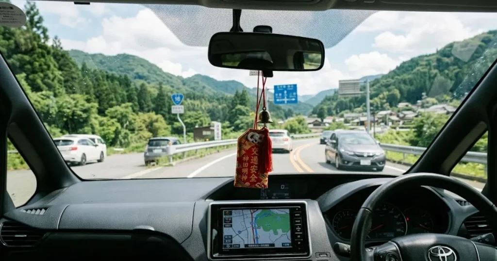 お守りを車に置くならどこがいい?
